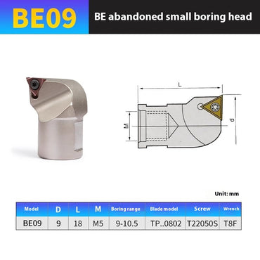 2052-Discardable detachable boring head BE reaming tool head NBJ16 shock-resistant tungsten steel boring rod boring tool holder collet sleeve Shandong Denso Pricision Tools Co.,Ltd.