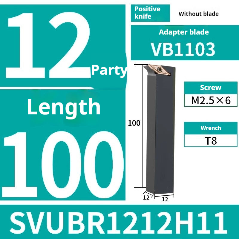 2029-CNC lathe tool 95-degree external turning tool holder SVUBR external tool tip tool holder profiling turning tool machine clamp tool Shandong Denso Pricision Tools Co.,Ltd.