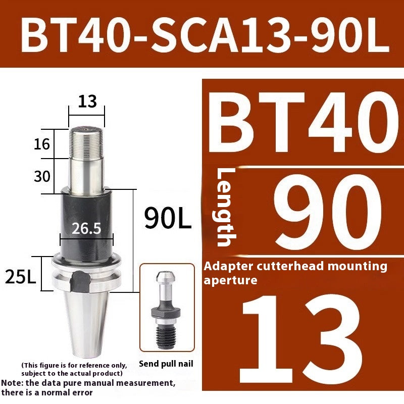 2094-Saw blade shank side and face milling shank BT40-SCA22/SCA27/SCA32SCA40-90/120/150 Shandong Denso Pricision Tools Co.,Ltd.