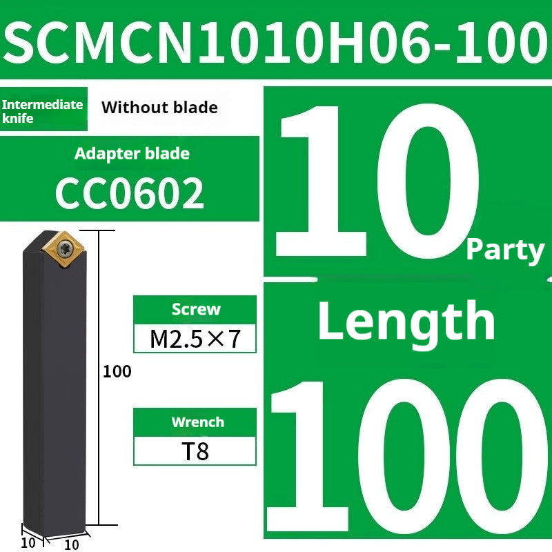 2021-CNC lathe tool holder SCMCN1010H06/1616H09/2020K12-100 external turning tool chamfer 40° Shandong Denso Pricision Tools Co.,Ltd.