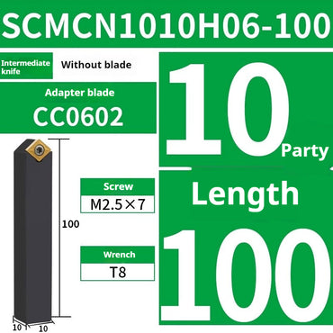 2021-CNC lathe tool holder SCMCN1010H06/1616H09/2020K12-100 external turning tool chamfer 40° Shandong Denso Pricision Tools Co.,Ltd.