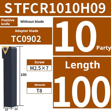 2020-CNC tool holder 91 degree cylindrical turning tool holder STFCR/L2020K16 screw lathe tool holder triangular insert Shandong Denso Pricision Tools Co.,Ltd.