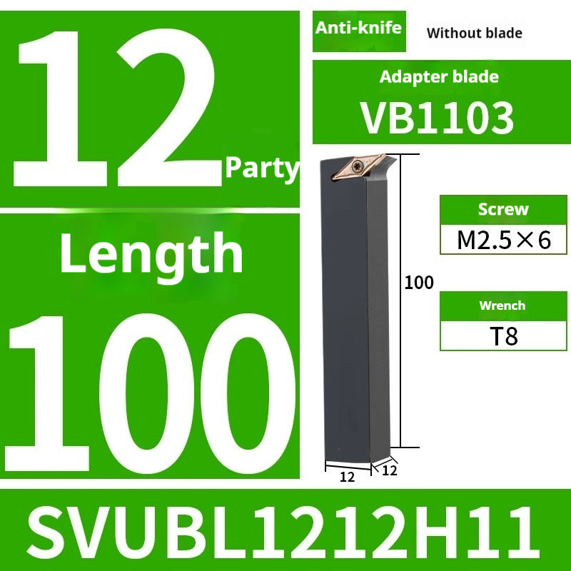 2029-CNC lathe tool 95-degree external turning tool holder SVUBR external tool tip tool holder profiling turning tool machine clamp tool Shandong Denso Pricision Tools Co.,Ltd.