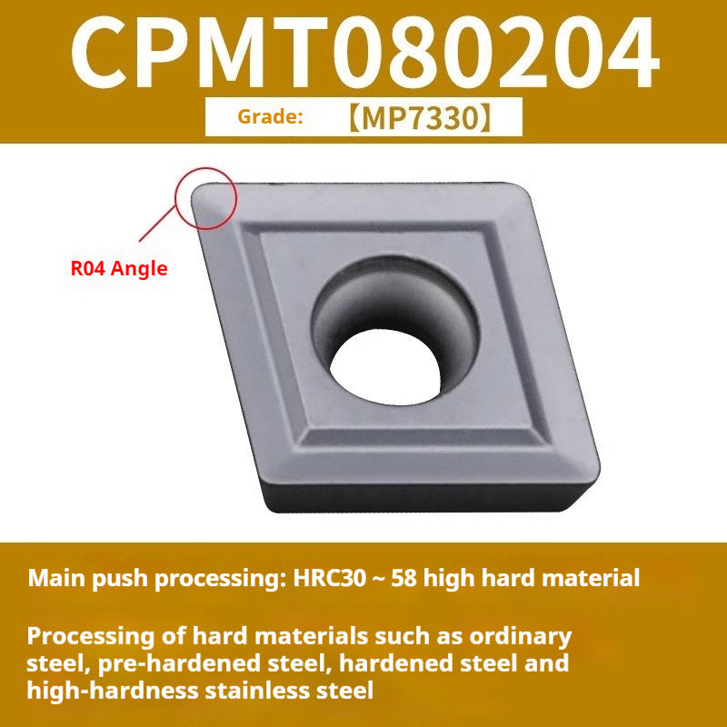 2038-Drilling and milling inserts CPMT080204 090204 090308 120308 Machining of hard materials for steel parts Shandong Denso Pricision Tools Co.,Ltd.