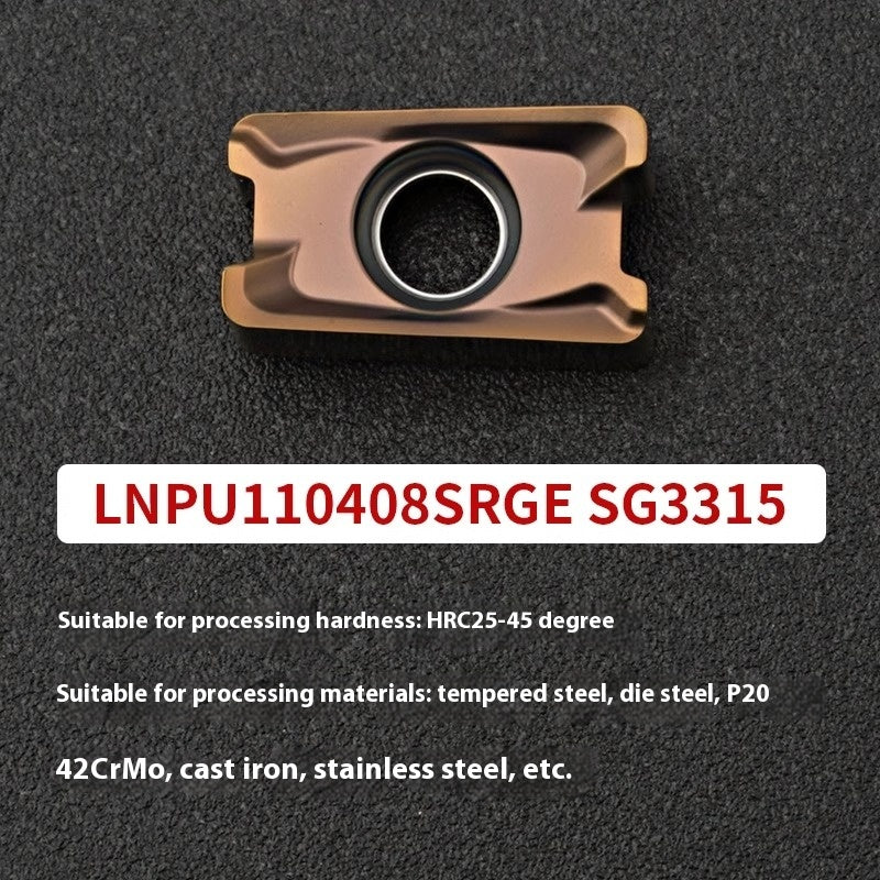2068-M4 right-angle fast feed milling cutter shank LN11 square shoulder internal coolant cutter shank LNPU110408 milling inserts Shandong Denso Pricision Tools Co.,Ltd.