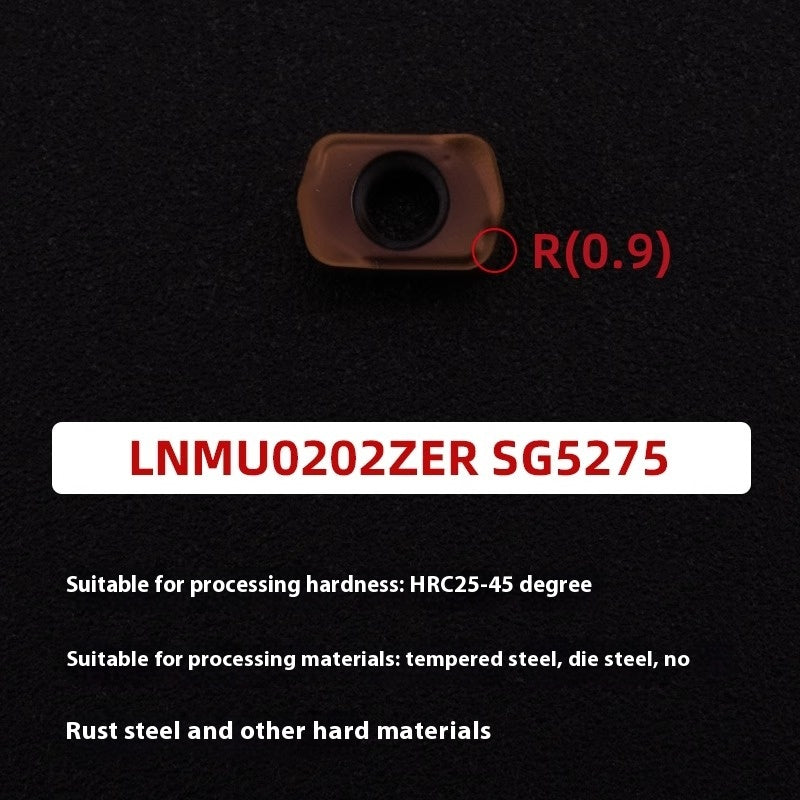 2069-EXN02R Small-diameter fast-feed milling cutter bar machining center double-sided LNMU0202 small diameter rough cutter holder is shock-resistant Shandong Denso Pricision Tools Co.,Ltd.