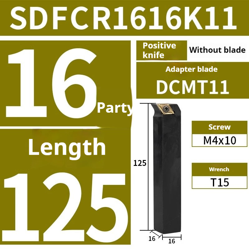 CNC turning tool holder 91 degree SDFCR1212H07/1616H11 Lathe tool Screw type cylindrical cutter Shandong Denso Pricision Tools Co.,Ltd.