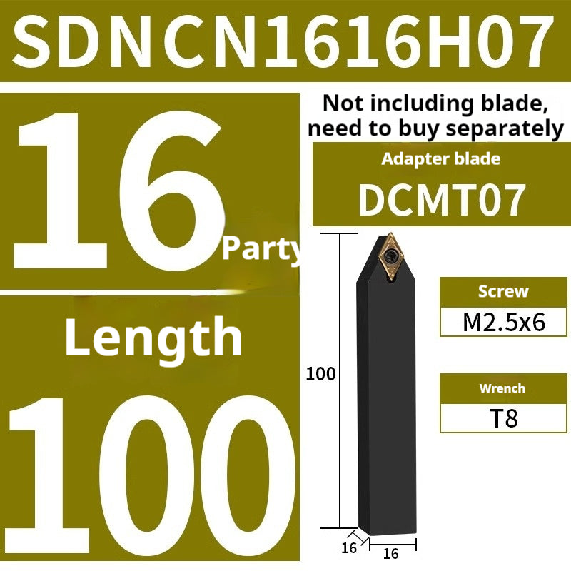 2015-CNC tool holder Cylindrical turning tool 62.5 degrees SDNCN1212H07/1616H11/2020 Lathe turning tool holder Shandong Denso Pricision Tools Co.,Ltd.