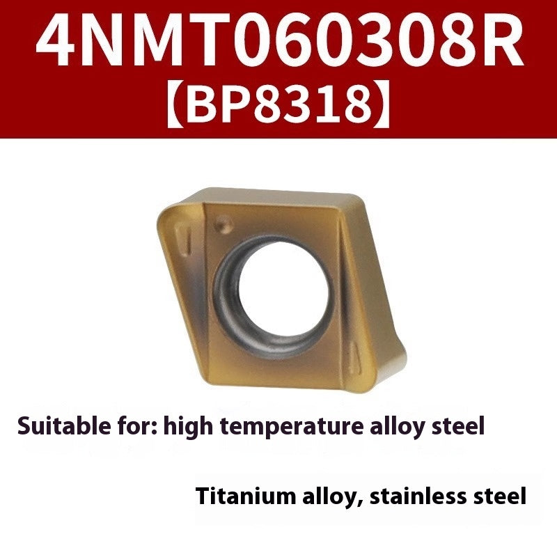 2045-CNC milling cutter, side milling cutter, carbide 4NKT insert, shoulder milling cutter, double-sided fast feed milling insert Shandong Denso Pricision Tools Co.,Ltd.