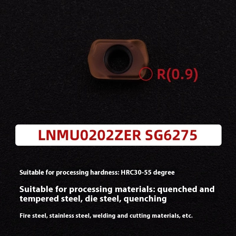 2069-EXN02R Small-diameter fast-feed milling cutter bar machining center double-sided LNMU0202 small diameter rough cutter holder is shock-resistant Shandong Denso Pricision Tools Co.,Ltd.