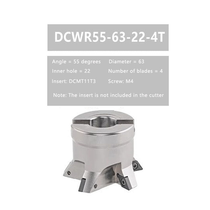 2088-CNC dovetail slotting cutterhead DCWR cleaning dovetail V-slot milling cutter disc TCWR inner hole dovetail cutterhead 55 degrees 60 Shandong Denso Pricision Tools Co.,Ltd.
