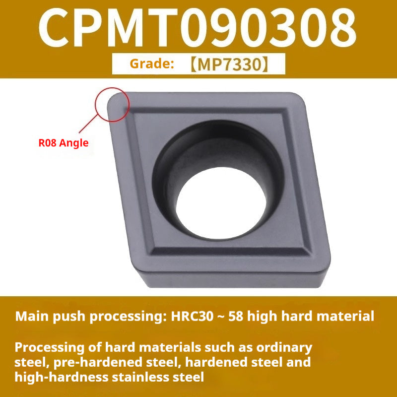 2038-Drilling and milling inserts CPMT080204 090204 090308 120308 Machining of hard materials for steel parts Shandong Denso Pricision Tools Co.,Ltd.