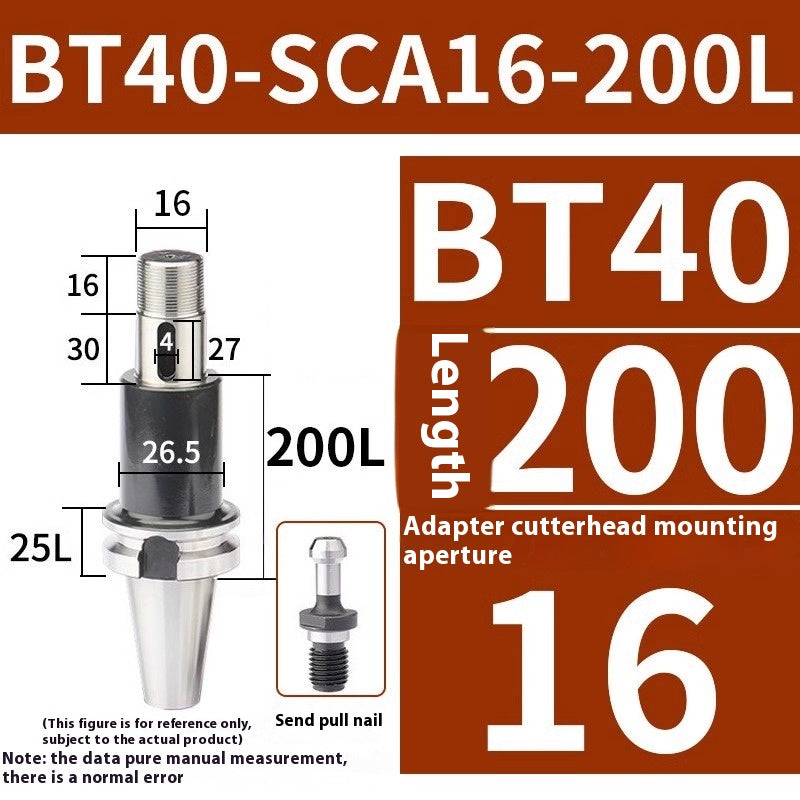 2094-Saw blade shank side and face milling shank BT40-SCA22/SCA27/SCA32SCA40-90/120/150 Shandong Denso Pricision Tools Co.,Ltd.