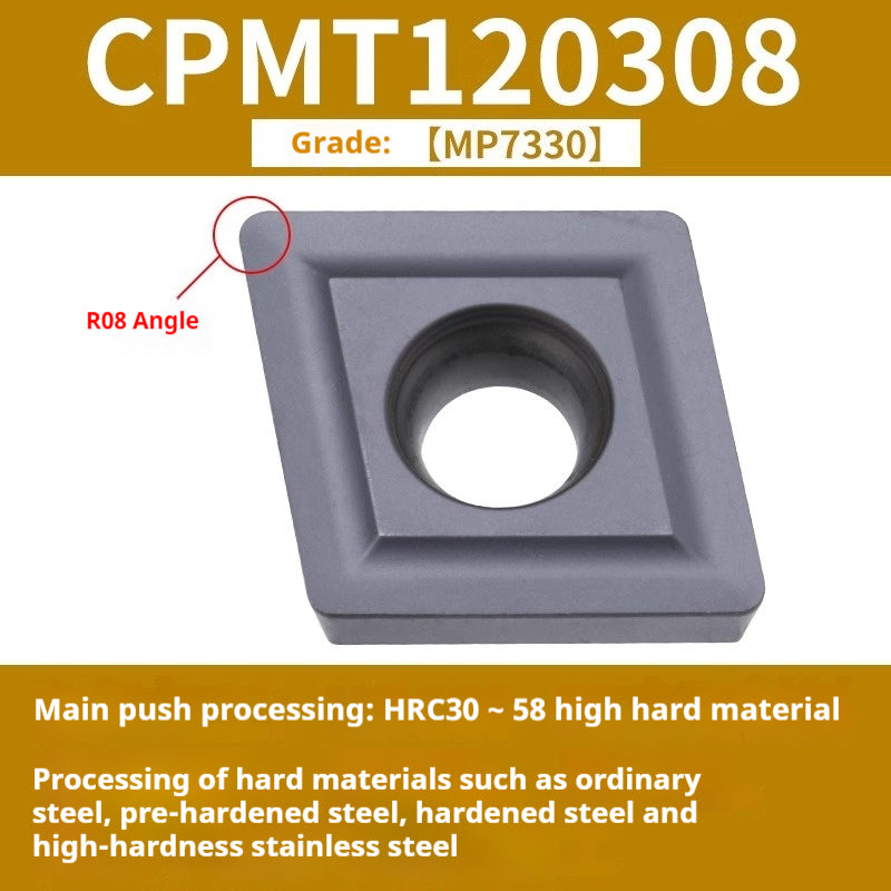 2038-Drilling and milling inserts CPMT080204 090204 090308 120308 Machining of hard materials for steel parts Shandong Denso Pricision Tools Co.,Ltd.