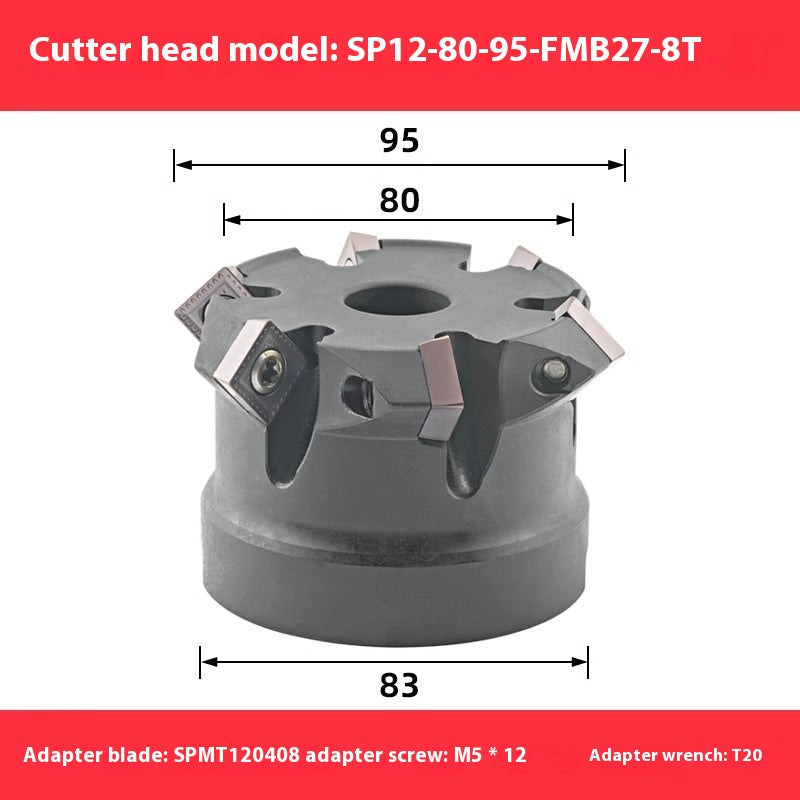 2085-45duV-type slot milling cutter head internal and external chamfering cutter head CNC upper and lower inner groove chamfering cutter head SPMT120408  ... Shandong Denso Pricision Tools Co.,Ltd.