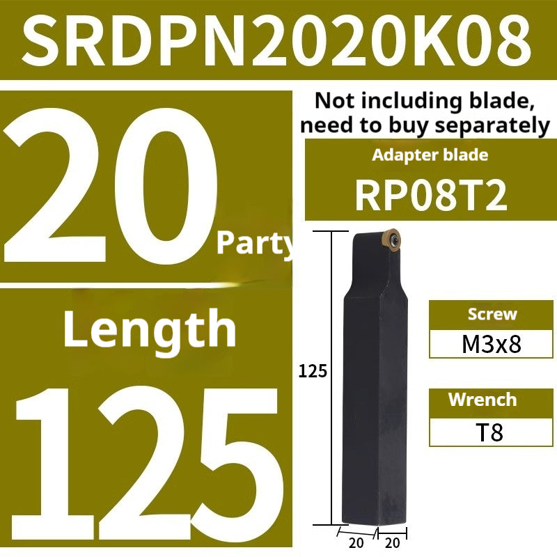 2017-CNC ball tool holder Cylindrical turning tool face profiling SRDPN/SRDCN machining arc lathe tool holder Shandong Denso Pricision Tools Co.,Ltd.