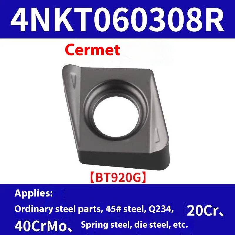 2045-CNC milling cutter, side milling cutter, carbide 4NKT insert, shoulder milling cutter, double-sided fast feed milling insert Shandong Denso Pricision Tools Co.,Ltd.