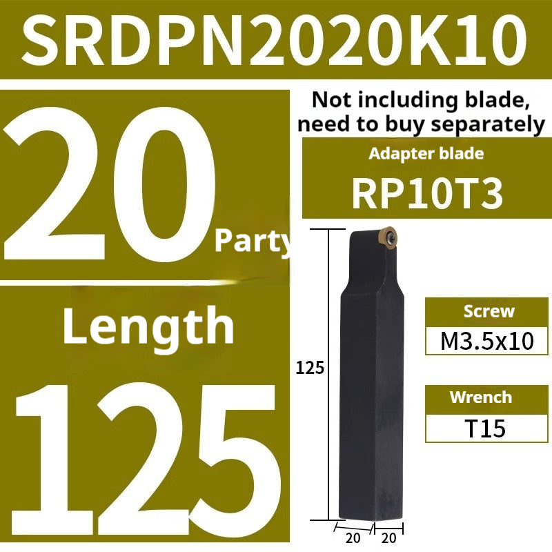 2017-CNC ball tool holder Cylindrical turning tool face profiling SRDPN/SRDCN machining arc lathe tool holder Shandong Denso Pricision Tools Co.,Ltd.