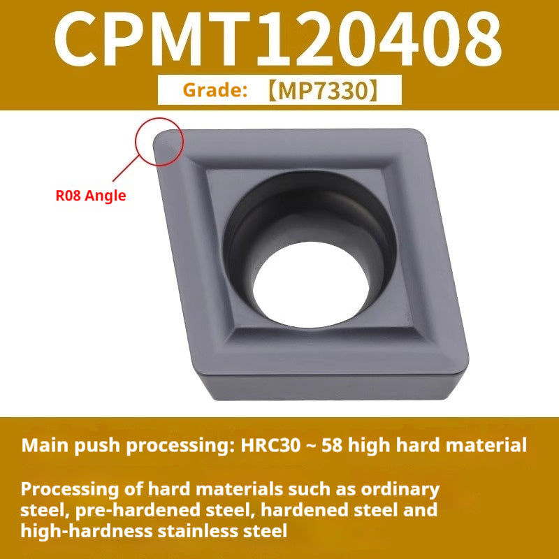 2038-Drilling and milling inserts CPMT080204 090204 090308 120308 Machining of hard materials for steel parts Shandong Denso Pricision Tools Co.,Ltd.