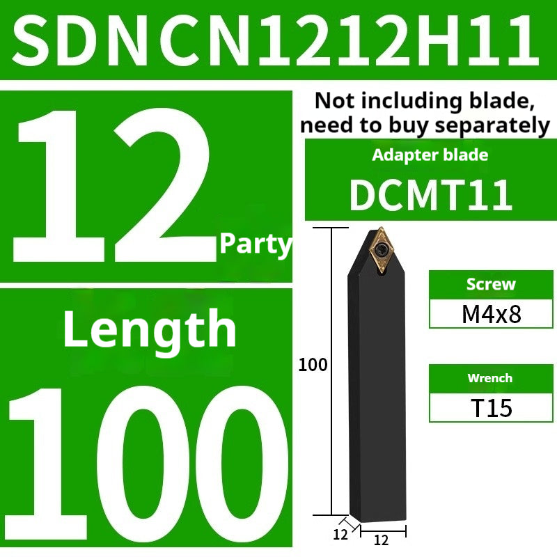 2015-CNC tool holder Cylindrical turning tool 62.5 degrees SDNCN1212H07/1616H11/2020 Lathe turning tool holder Shandong Denso Pricision Tools Co.,Ltd.