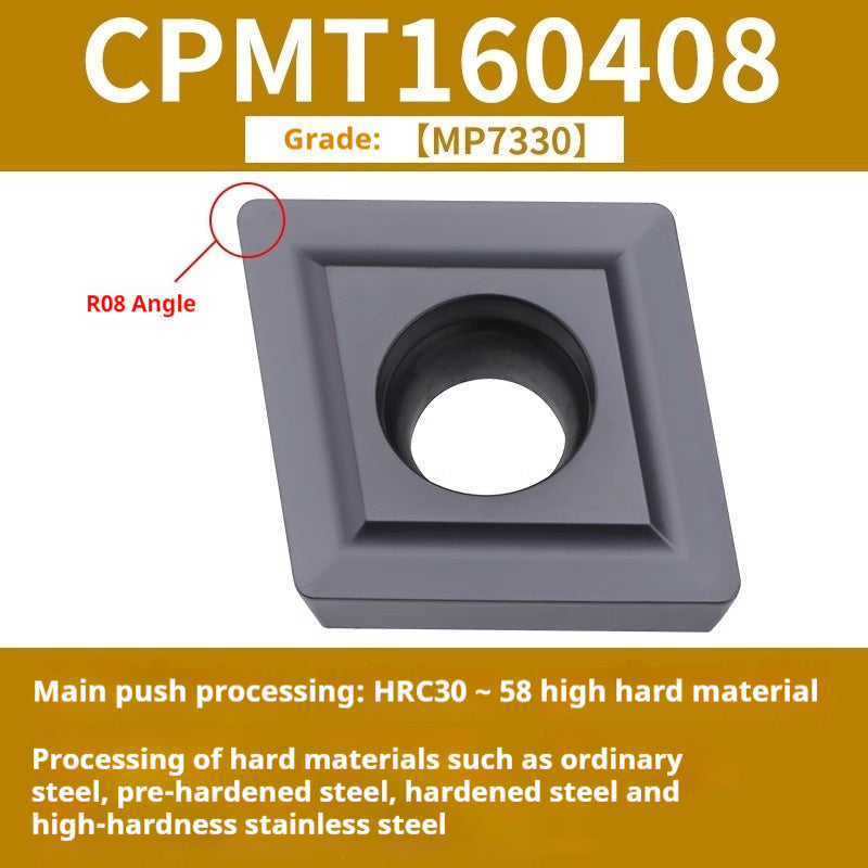 2038-Drilling and milling inserts CPMT080204 090204 090308 120308 Machining of hard materials for steel parts Shandong Denso Pricision Tools Co.,Ltd.