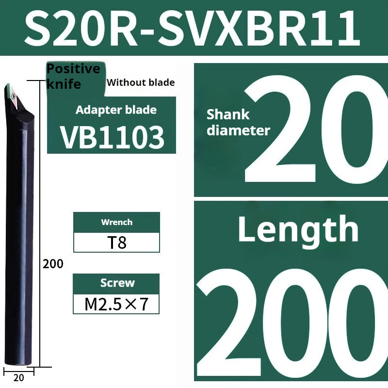 2028-96° CNC tool holder, internal hole tool, lathe, turning tool, boring tool holder, SVXBR internal circle, profiling 35° diamond sharp cutter Shandong Denso Pricision Tools Co.,Ltd.
