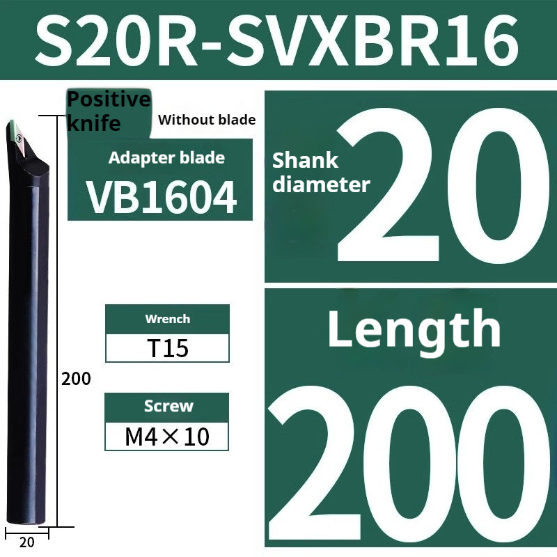 2028-96° CNC tool holder, internal hole tool, lathe, turning tool, boring tool holder, SVXBR internal circle, profiling 35° diamond sharp cutter Shandong Denso Pricision Tools Co.,Ltd.