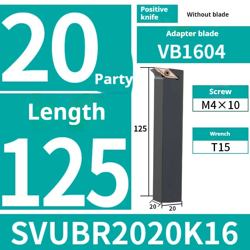 2029-CNC lathe tool 95-degree external turning tool holder SVUBR external tool tip tool holder profiling turning tool machine clamp tool Shandong Denso Pricision Tools Co.,Ltd.