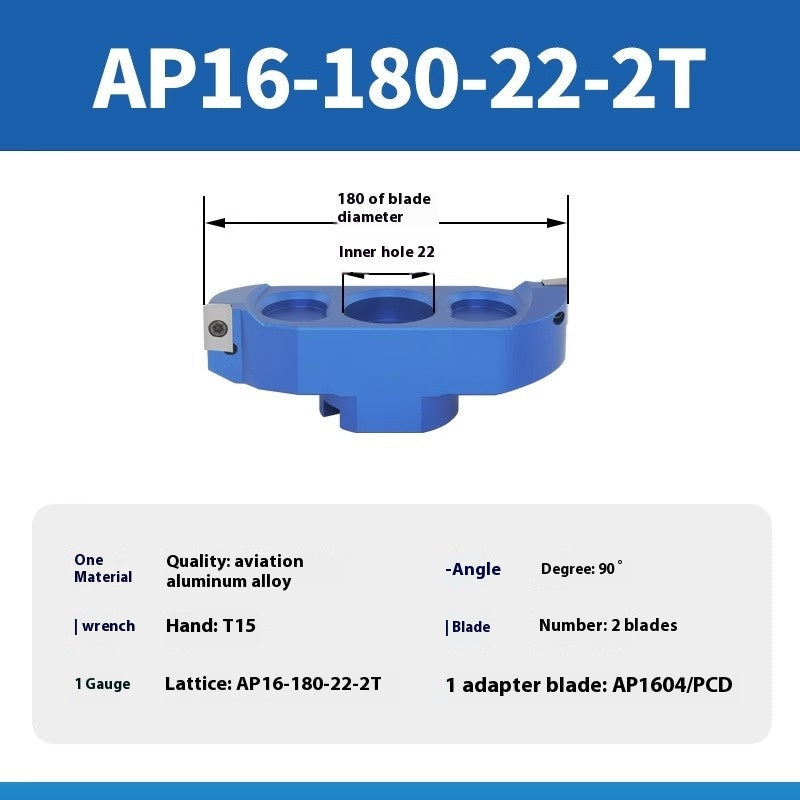 2077-High-gloss bridge aluminum cutterhead milling machine, flying cutterhead machining center, CNC face milling cutterhead, 400R milling cutterhead, SE12 Shandong Denso Pricision Tools Co.,Ltd.