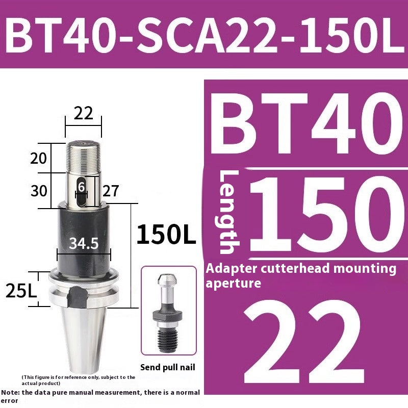 2094-Saw blade shank side and face milling shank BT40-SCA22/SCA27/SCA32SCA40-90/120/150 Shandong Denso Pricision Tools Co.,Ltd.