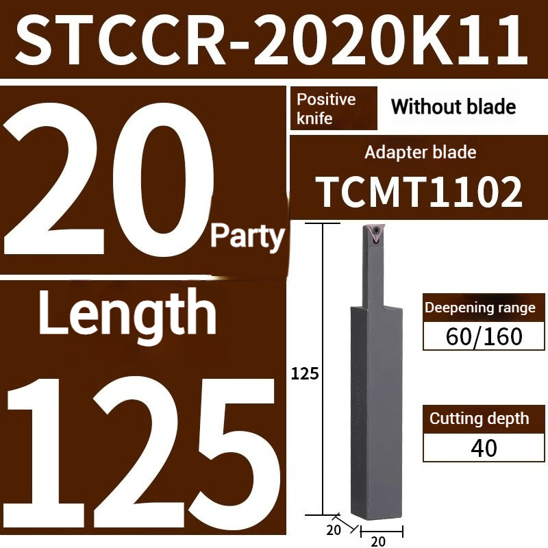 1017-Large depth of cut end face arc grooving cutter bar STCC extended arc plane broken cut deep grooving cutter Shandong Denso Pricision Tools Co.,Ltd.