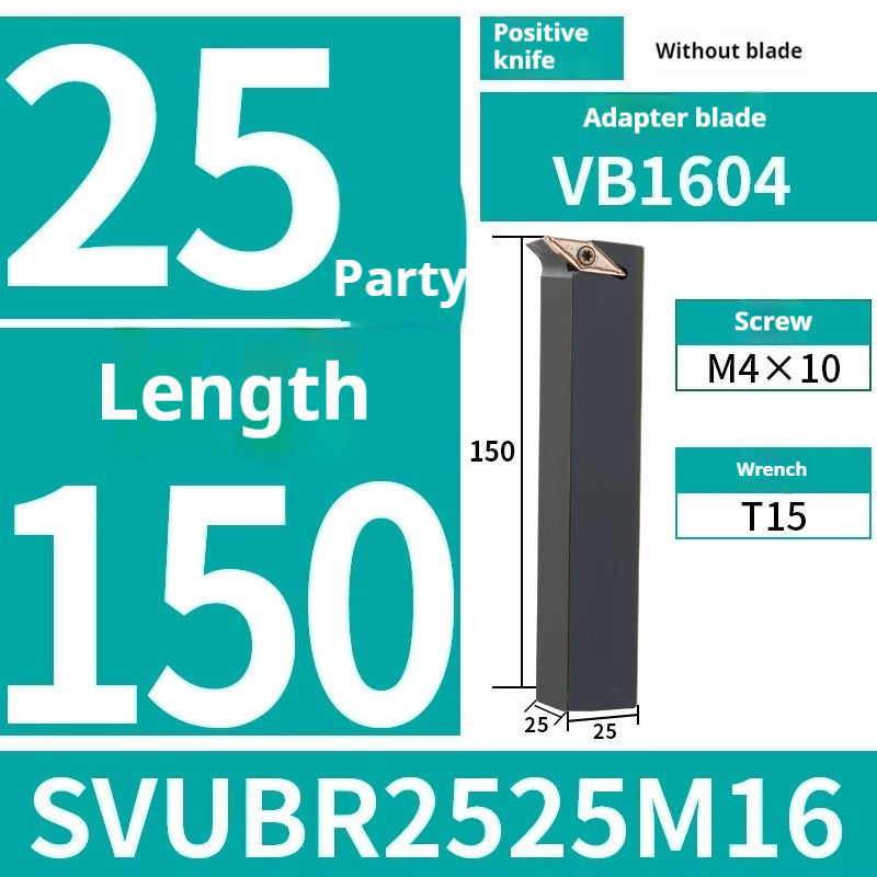 2029-CNC lathe tool 95-degree external turning tool holder SVUBR external tool tip tool holder profiling turning tool machine clamp tool Shandong Denso Pricision Tools Co.,Ltd.