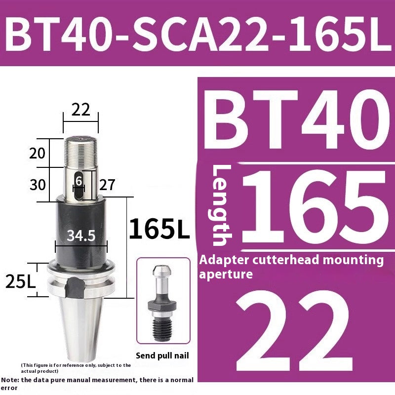 2094-Saw blade shank side and face milling shank BT40-SCA22/SCA27/SCA32SCA40-90/120/150 Shandong Denso Pricision Tools Co.,Ltd.