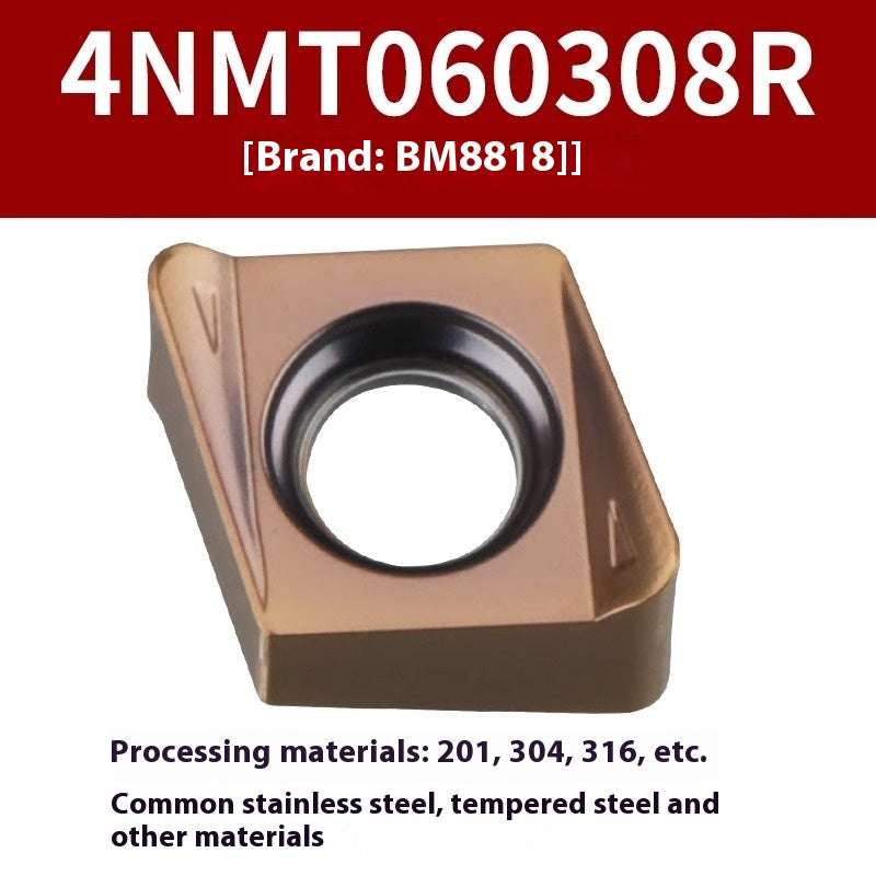 2045-CNC milling cutter, side milling cutter, carbide 4NKT insert, shoulder milling cutter, double-sided fast feed milling insert Shandong Denso Pricision Tools Co.,Ltd.