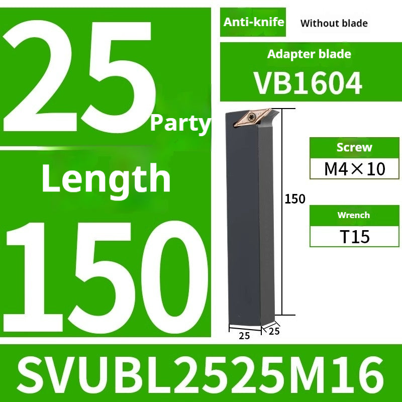 2029-CNC lathe tool 95-degree external turning tool holder SVUBR external tool tip tool holder profiling turning tool machine clamp tool Shandong Denso Pricision Tools Co.,Ltd.