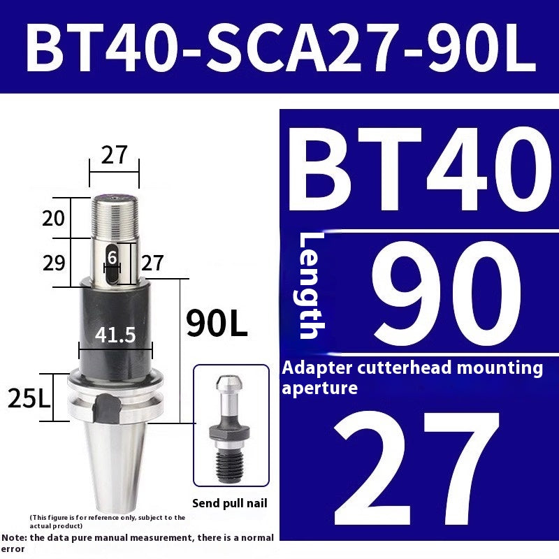 2094-Saw blade shank side and face milling shank BT40-SCA22/SCA27/SCA32SCA40-90/120/150 Shandong Denso Pricision Tools Co.,Ltd.