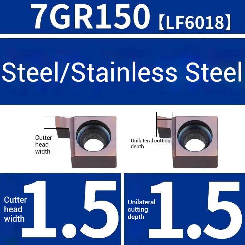 1022-JINGWEI CNC small bore grooving cutter SNGR 7GR8GR9GR inserts a package Toshiba shallow groove cutter bar Shandong Denso Pricision Tools Co.,Ltd.