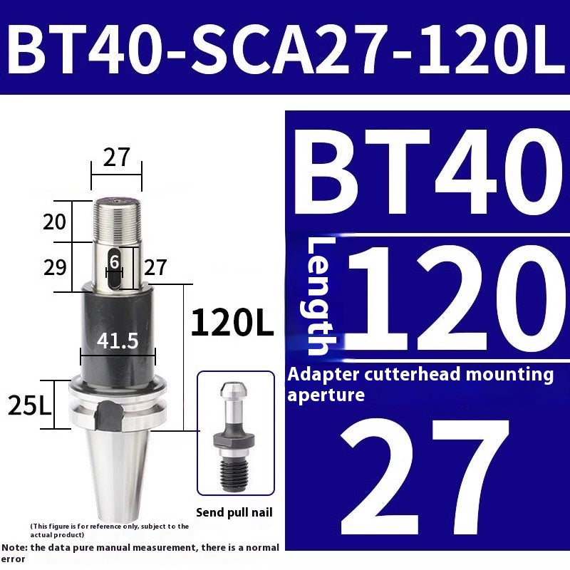 2094-Saw blade shank side and face milling shank BT40-SCA22/SCA27/SCA32SCA40-90/120/150 Shandong Denso Pricision Tools Co.,Ltd.