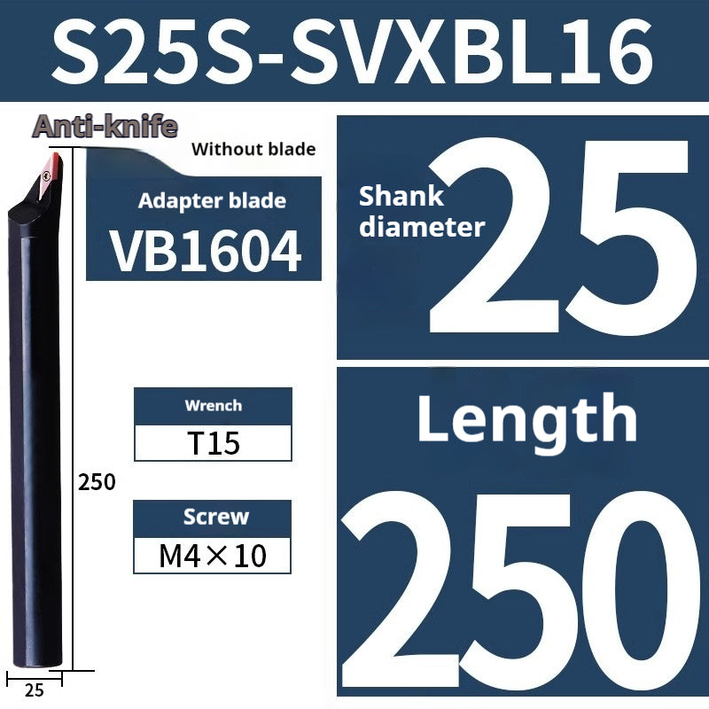 2028-96° CNC tool holder, internal hole tool, lathe, turning tool, boring tool holder, SVXBR internal circle, profiling 35° diamond sharp cutter Shandong Denso Pricision Tools Co.,Ltd.