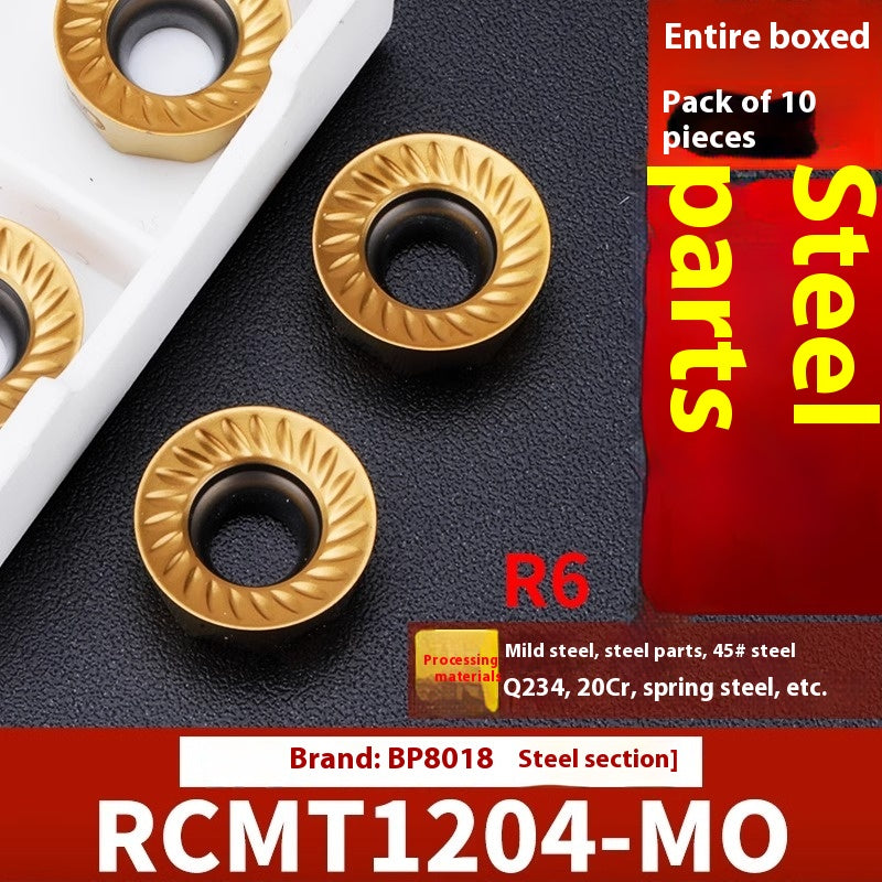 2042-CNC milling inserts, RPMW carbide R5 machining center, R4 milling machine, R6 milling inserts, RPMT round cutter cutters Shandong Denso Pricision Tools Co.,Ltd.