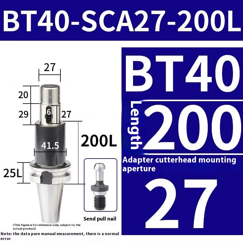 2094-Saw blade shank side and face milling shank BT40-SCA22/SCA27/SCA32SCA40-90/120/150 Shandong Denso Pricision Tools Co.,Ltd.