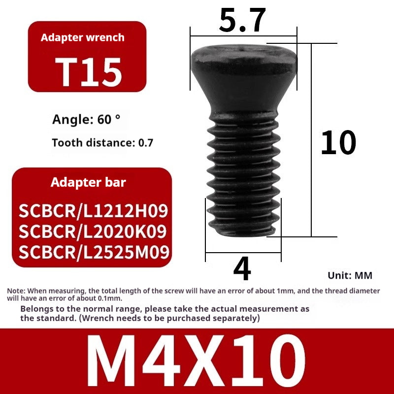 2030-CNC lathe tool turning tool holder 75° screw type cylindrical turning tool SCBCR2020K12-2525M09 Shandong Denso Pricision Tools Co.,Ltd.