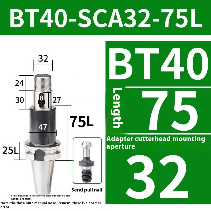 2094-Saw blade shank side and face milling shank BT40-SCA22/SCA27/SCA32SCA40-90/120/150 Shandong Denso Pricision Tools Co.,Ltd.