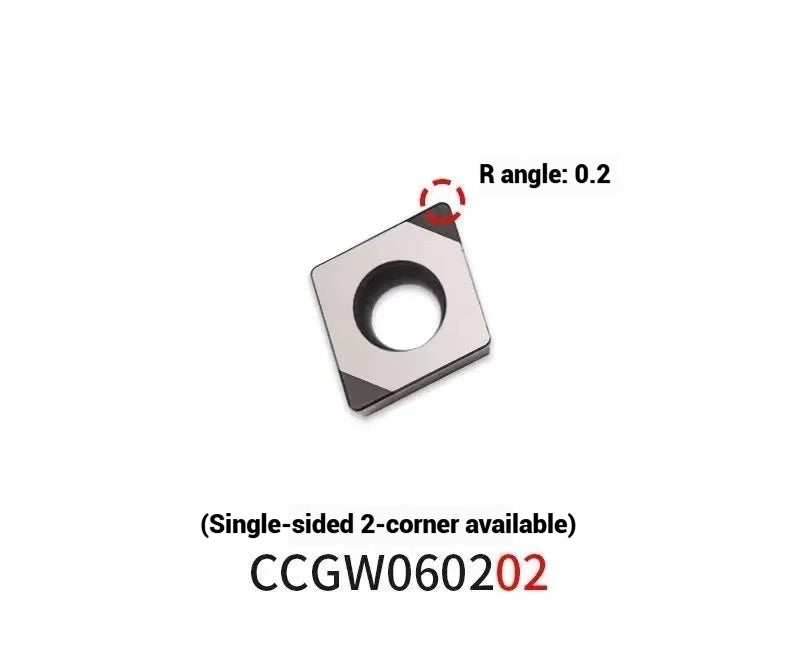 1042-Diamond Inserts CBN Boron Nitride Superhard Hardened CCMT Double End Usable Inserts Shandong Denso Pricision Tools Co.,Ltd.