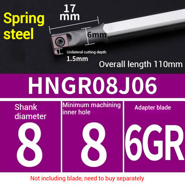 1022-JINGWEI CNC small bore grooving cutter SNGR 7GR8GR9GR inserts a package Toshiba shallow groove cutter bar Shandong Denso Pricision Tools Co.,Ltd.