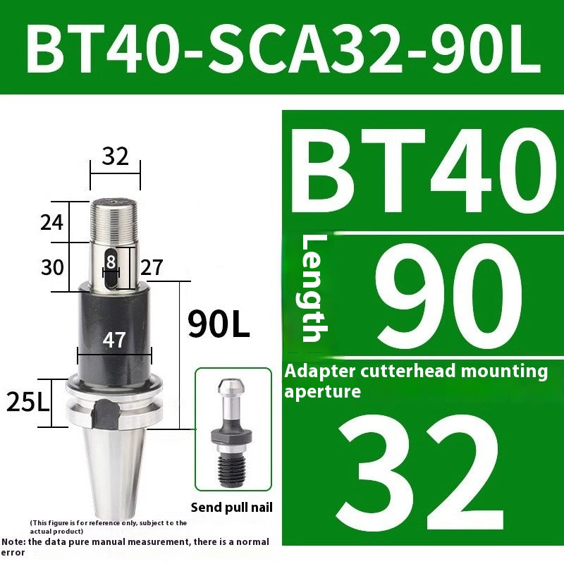 2094-Saw blade shank side and face milling shank BT40-SCA22/SCA27/SCA32SCA40-90/120/150 Shandong Denso Pricision Tools Co.,Ltd.