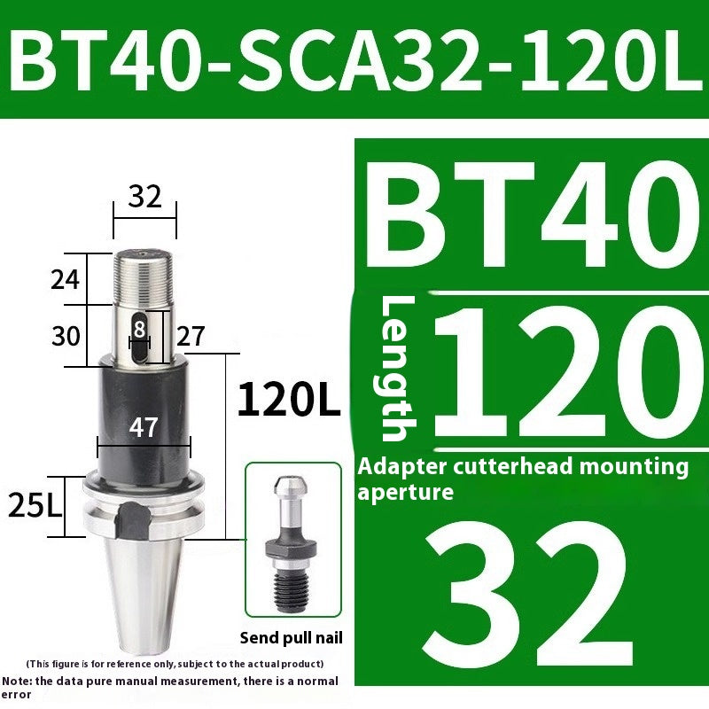2094-Saw blade shank side and face milling shank BT40-SCA22/SCA27/SCA32SCA40-90/120/150 Shandong Denso Pricision Tools Co.,Ltd.