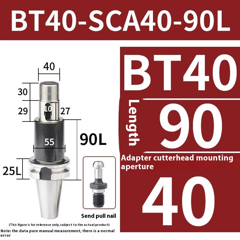 2094-Saw blade shank side and face milling shank BT40-SCA22/SCA27/SCA32SCA40-90/120/150 Shandong Denso Pricision Tools Co.,Ltd.
