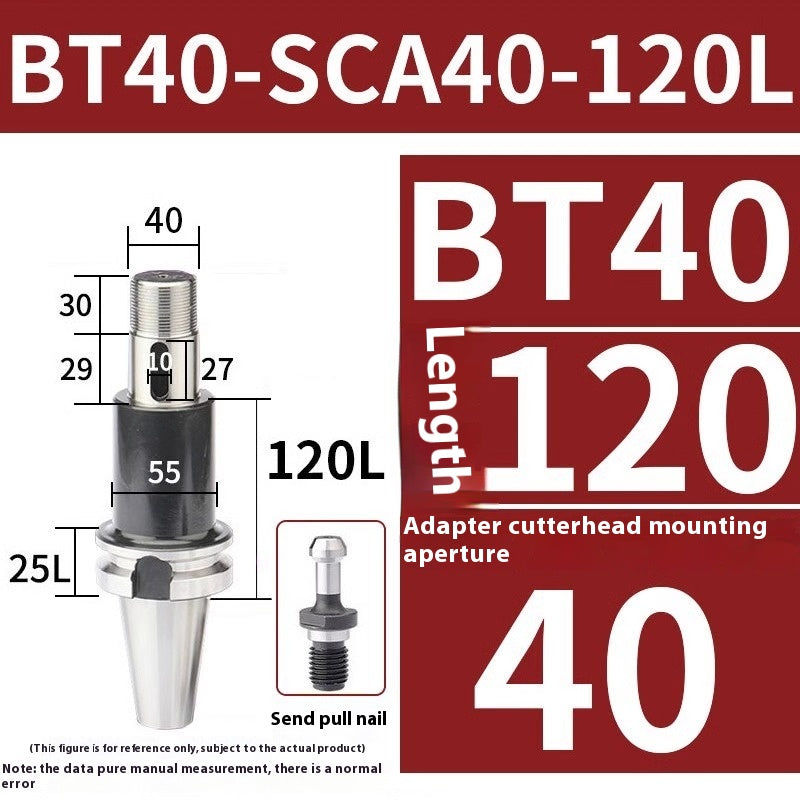 2094-Saw blade shank side and face milling shank BT40-SCA22/SCA27/SCA32SCA40-90/120/150 Shandong Denso Pricision Tools Co.,Ltd.