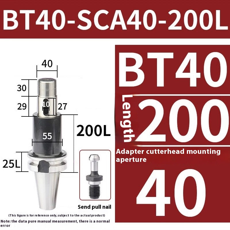 2094-Saw blade shank side and face milling shank BT40-SCA22/SCA27/SCA32SCA40-90/120/150 Shandong Denso Pricision Tools Co.,Ltd.